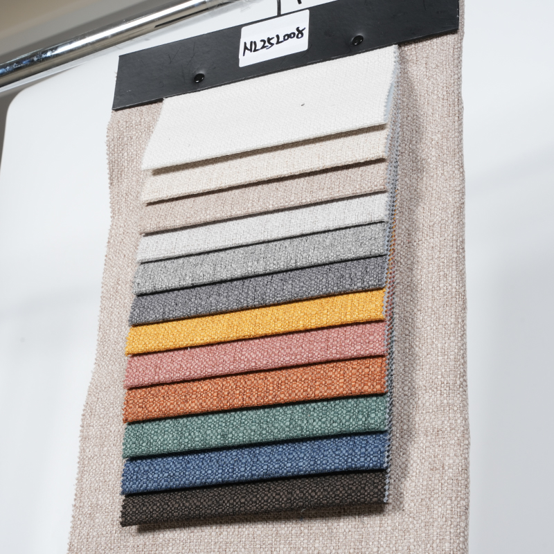 Țesătură pentru canapea din poliester jacquard cu buline de orez Țesătură pentru canapea din poliester jacquard cu buline de orez