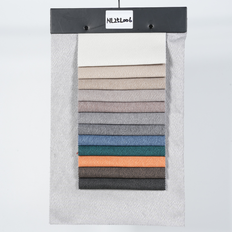 Țesătură de canapea din poliester jacquard cu dungi subțiri